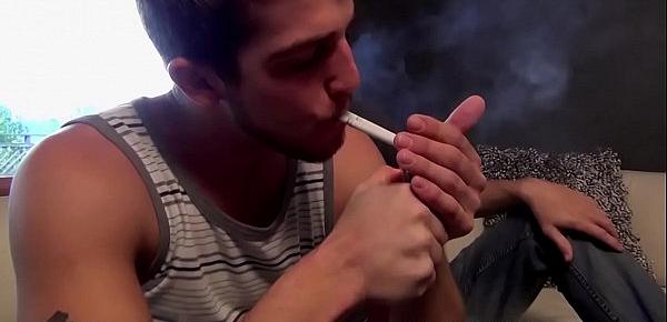  Patrick Kennedy rides Austin Ried while smoking a cigar